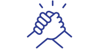 supporting handshake icon