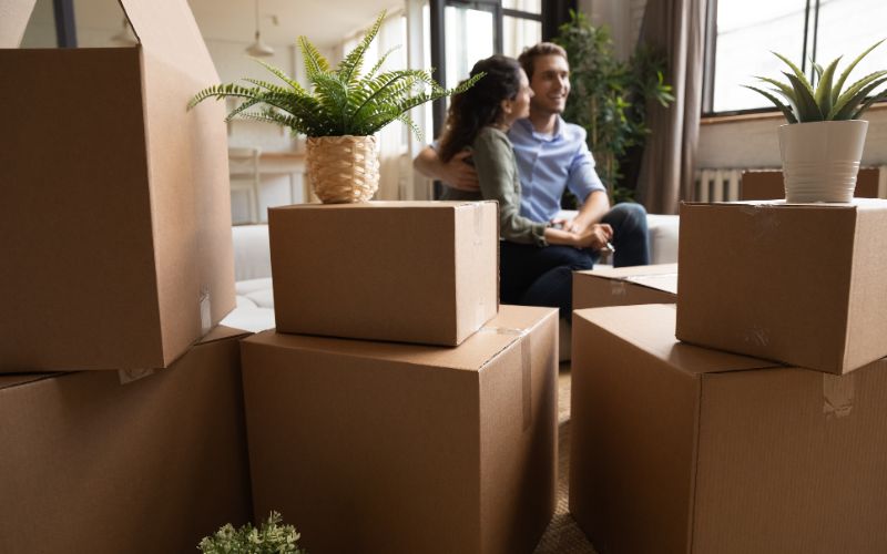 welcome home loan couple moving in